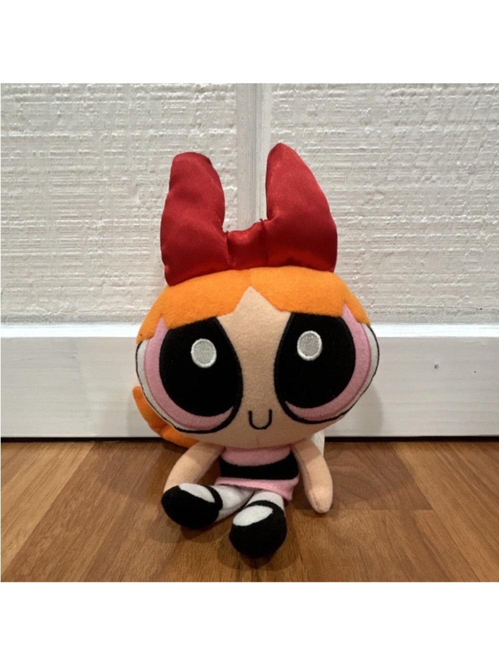 Cartoon Network Plush with Orange Hair and Pink-Black Outfit